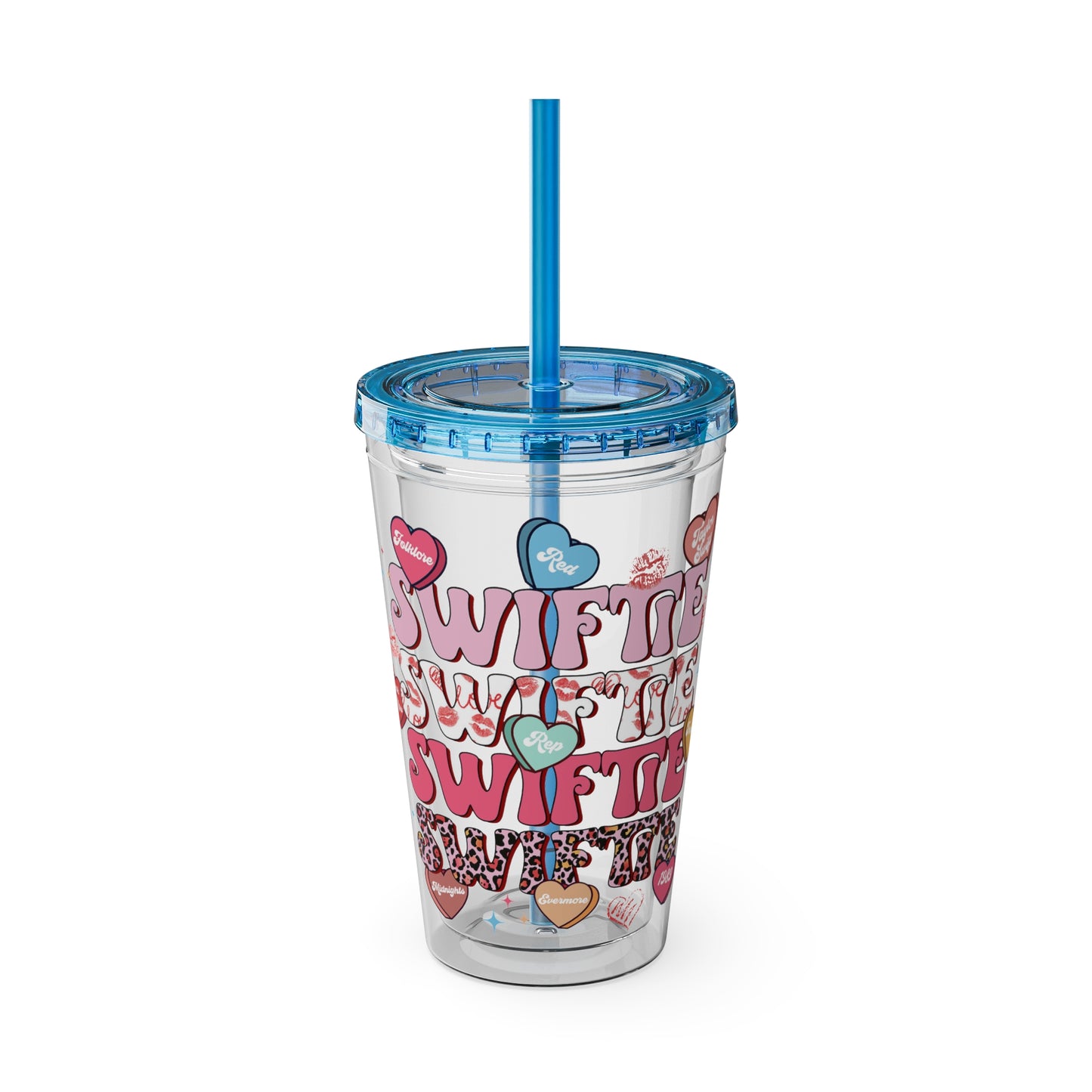 Swiftie Sunsplash Tumbler with Straw, 16oz