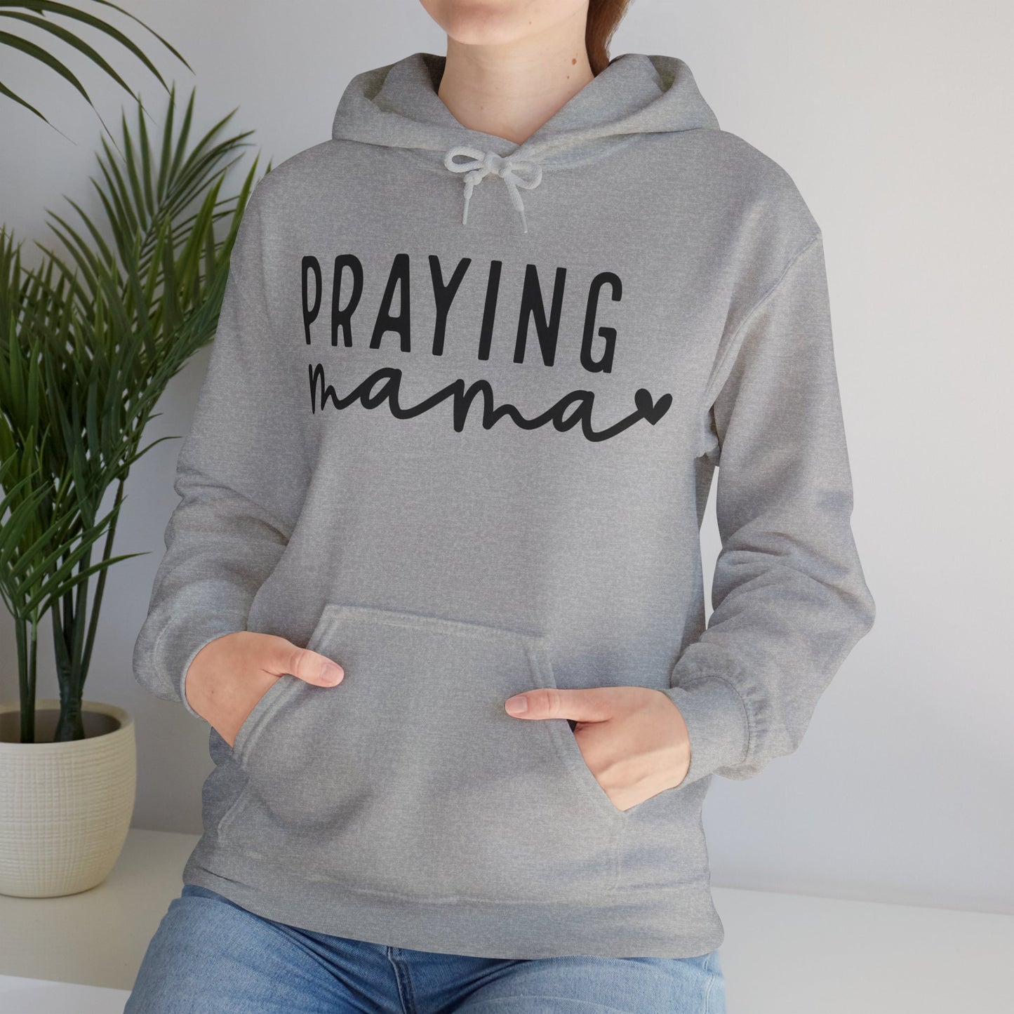 Praying Mama Unisex Heavy Blend™ Hooded Sweatshirt