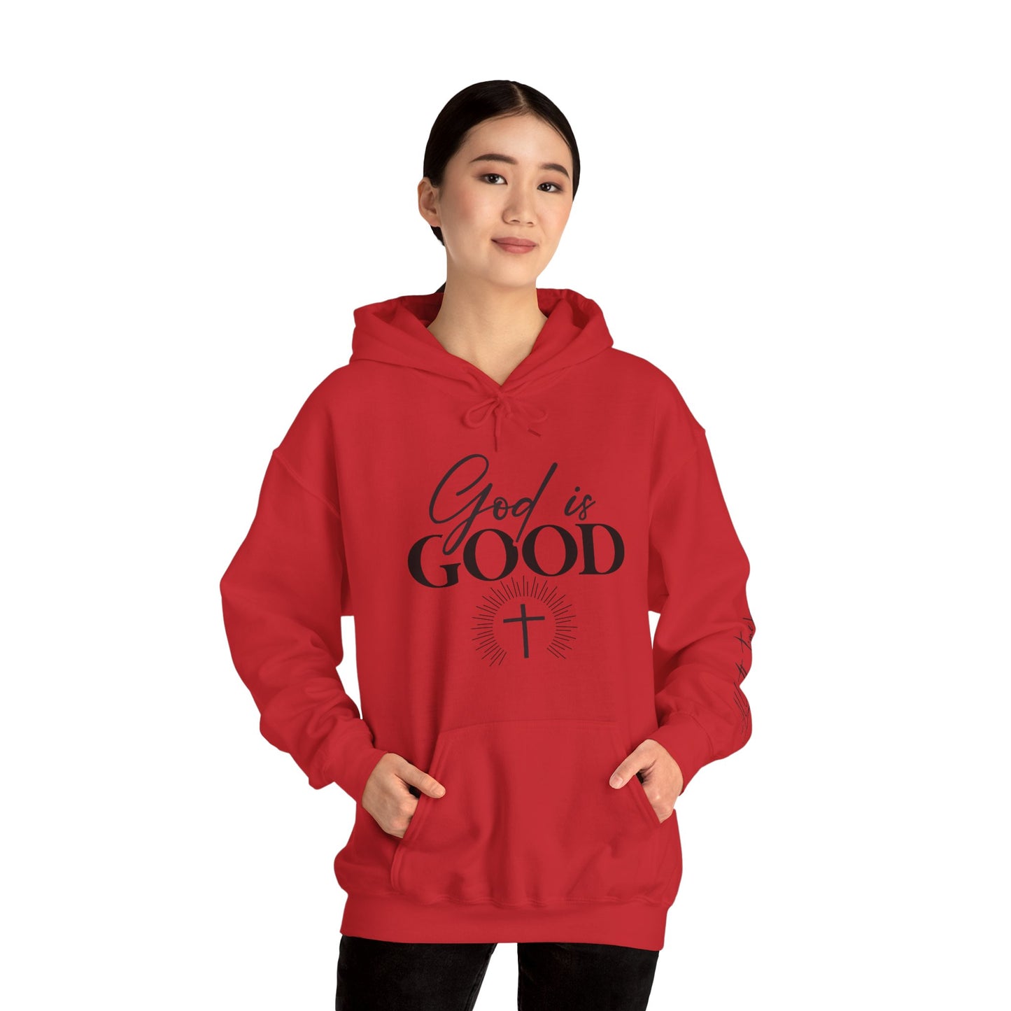 God is Good Unisex Heavy Blend™ Hooded Sweatshirt