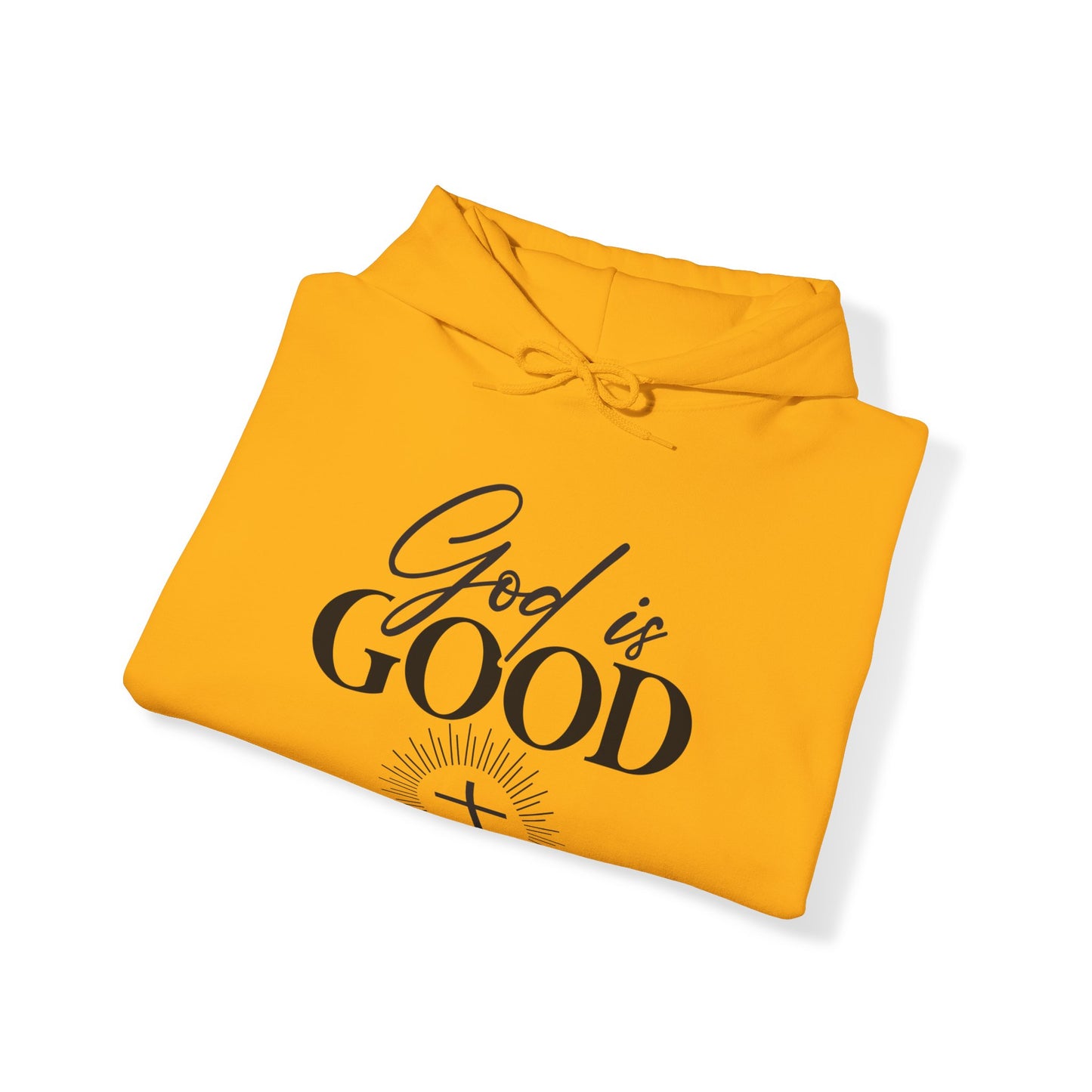 God is Good Unisex Heavy Blend™ Hooded Sweatshirt