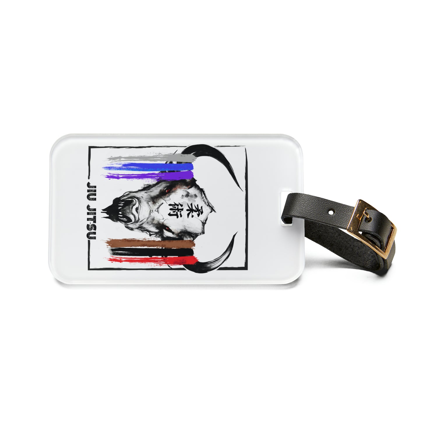 Bull Head Jiu Jitsu Luggage Tag