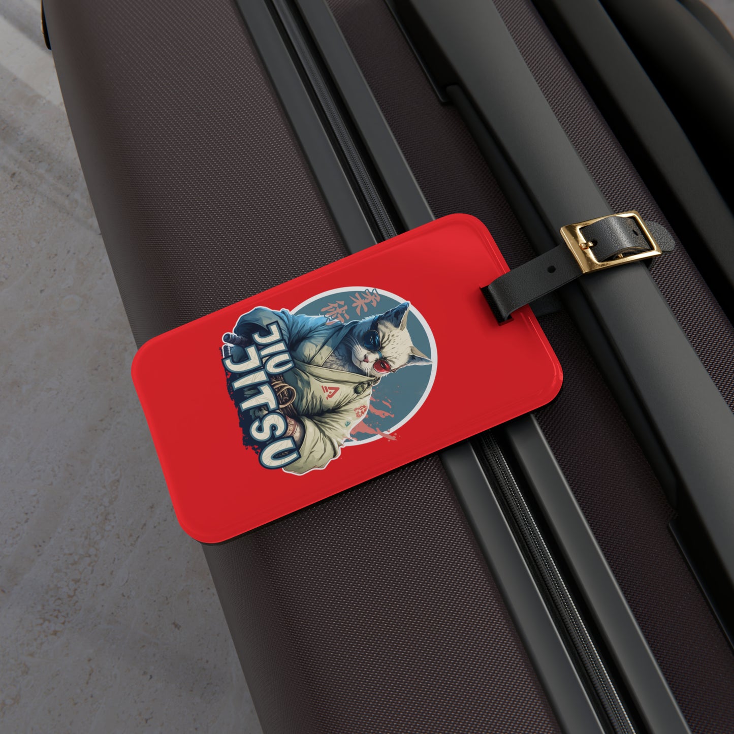 Cool Cat Luggage Tag