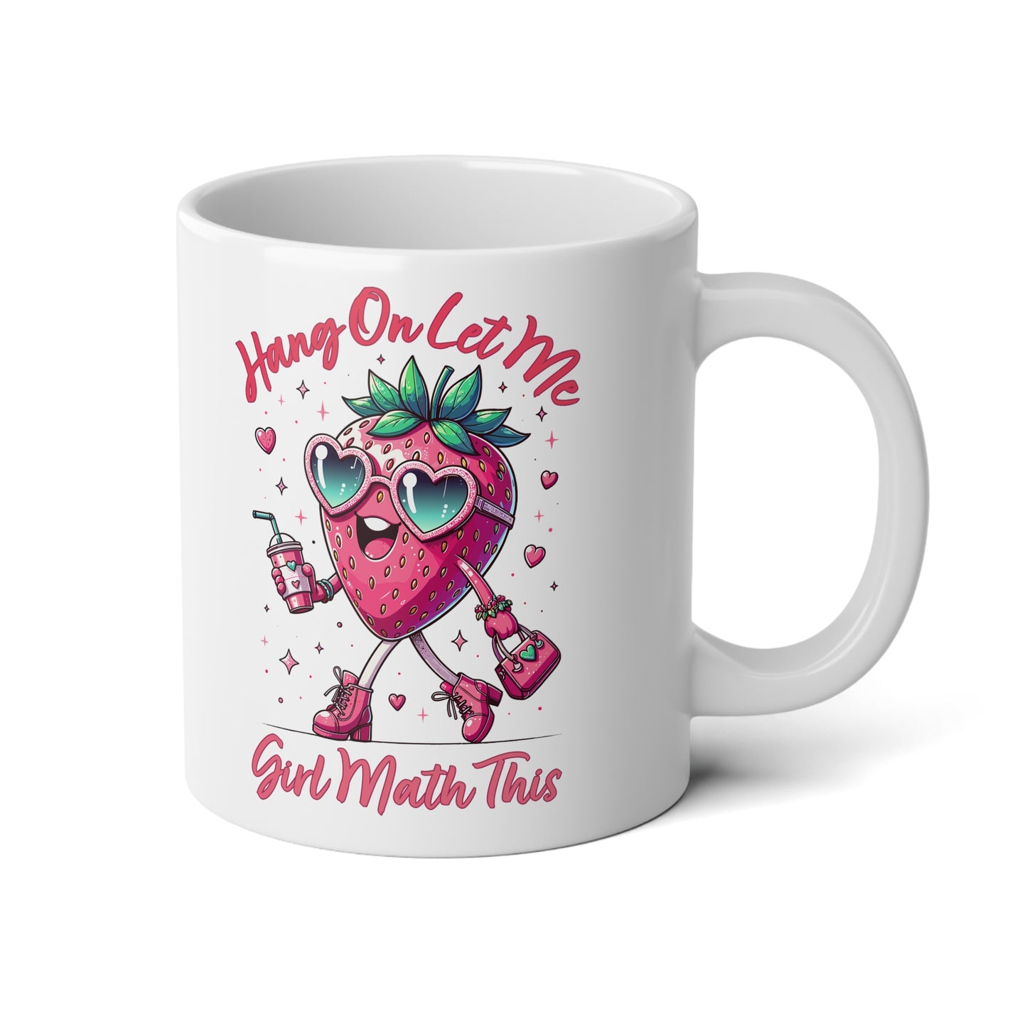 JUMBO Mug Girl Math, 20oz