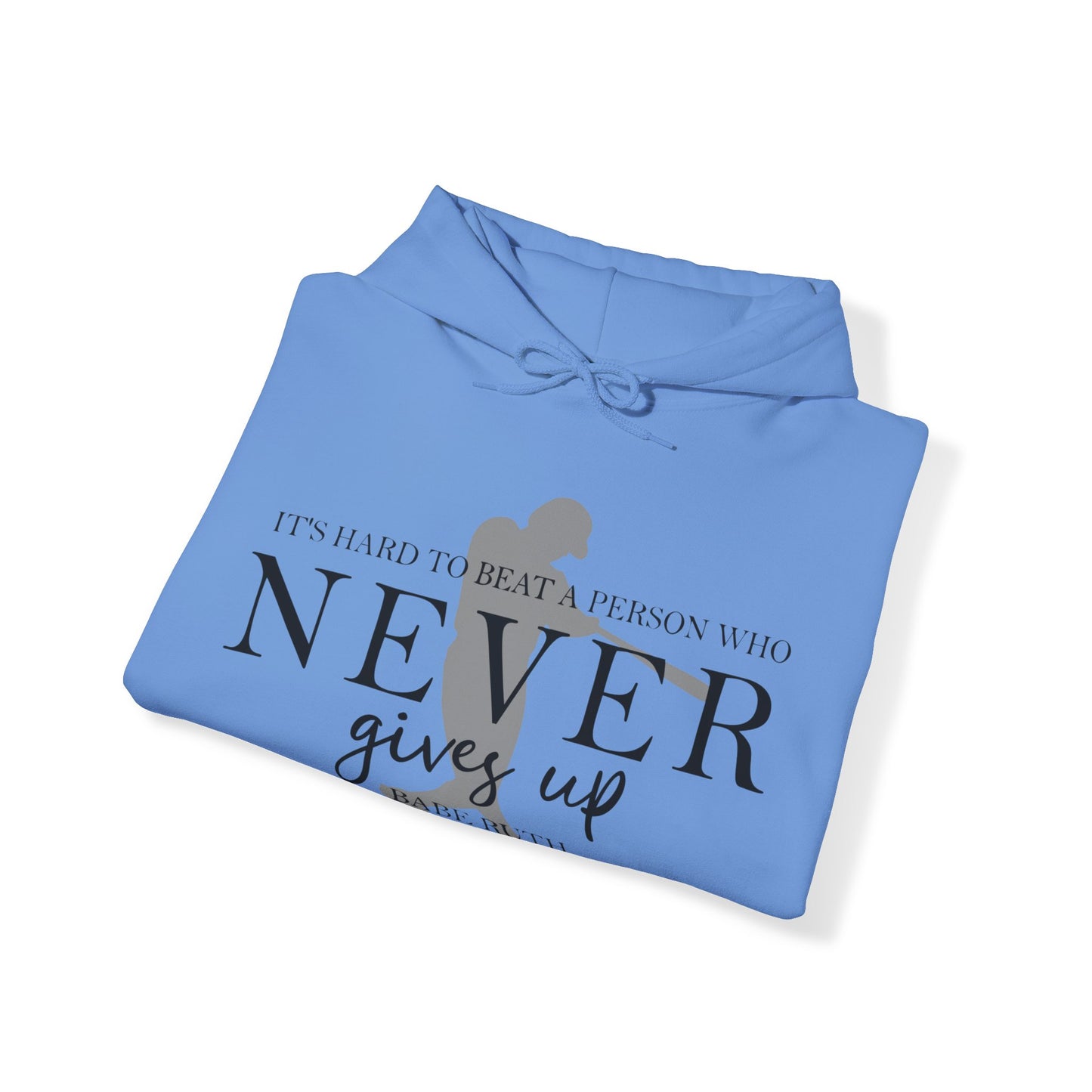 Never Give Up Unisex Heavy Blend™ Hooded Sweatshirt