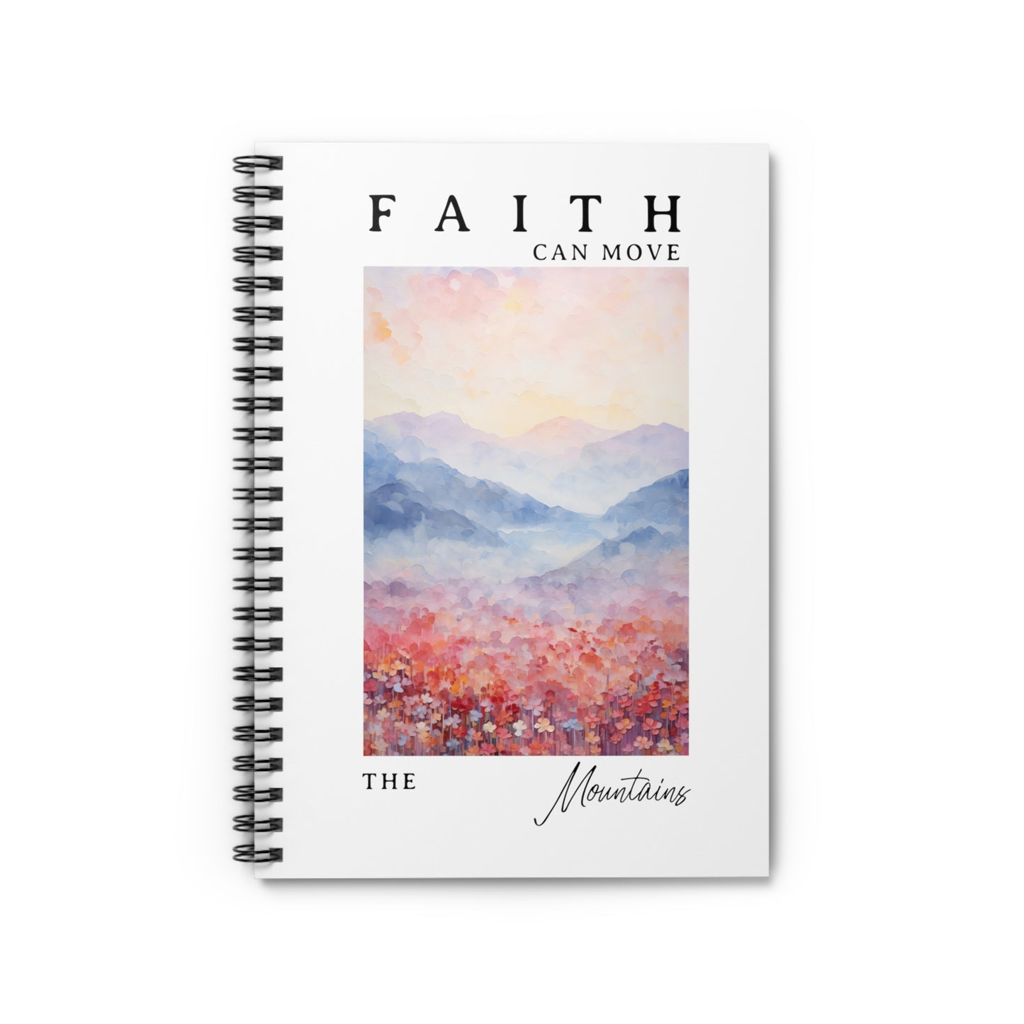 Faith Spiral Notebook - Ruled Line