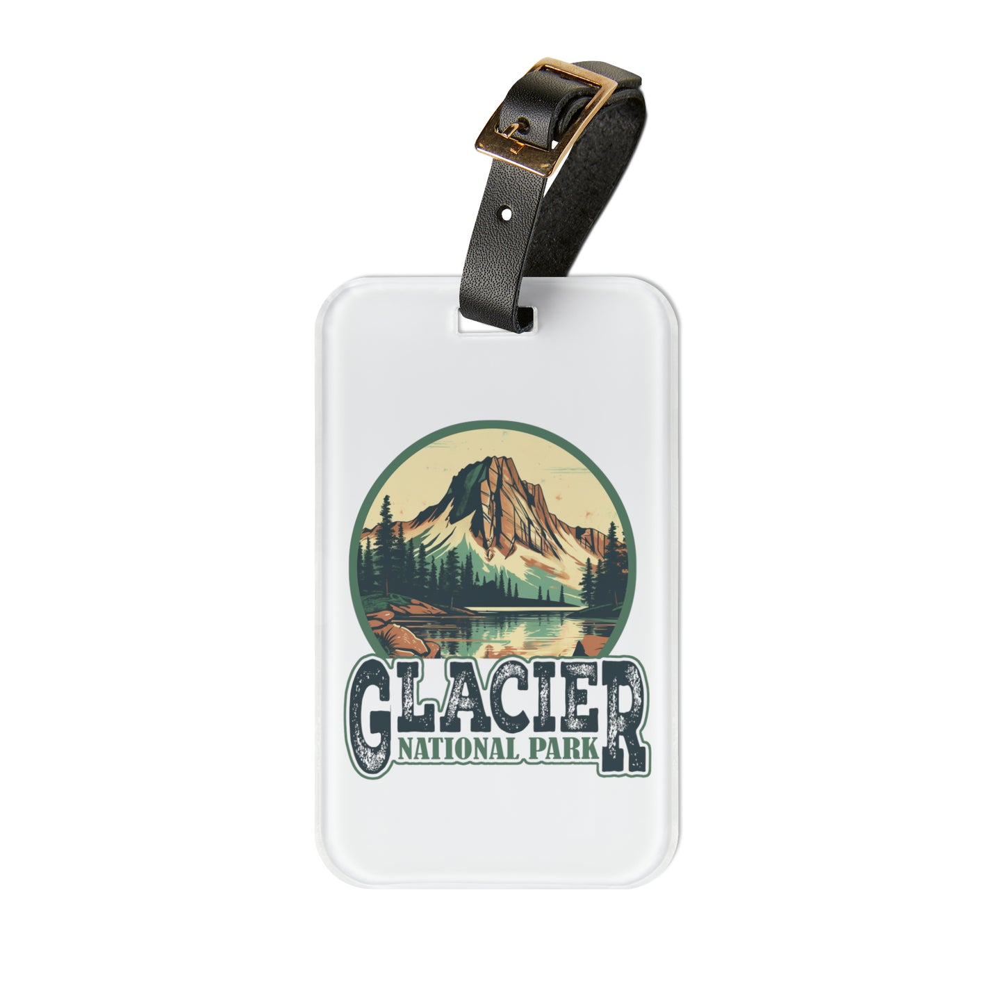 Glacier National Park Luggage Tag