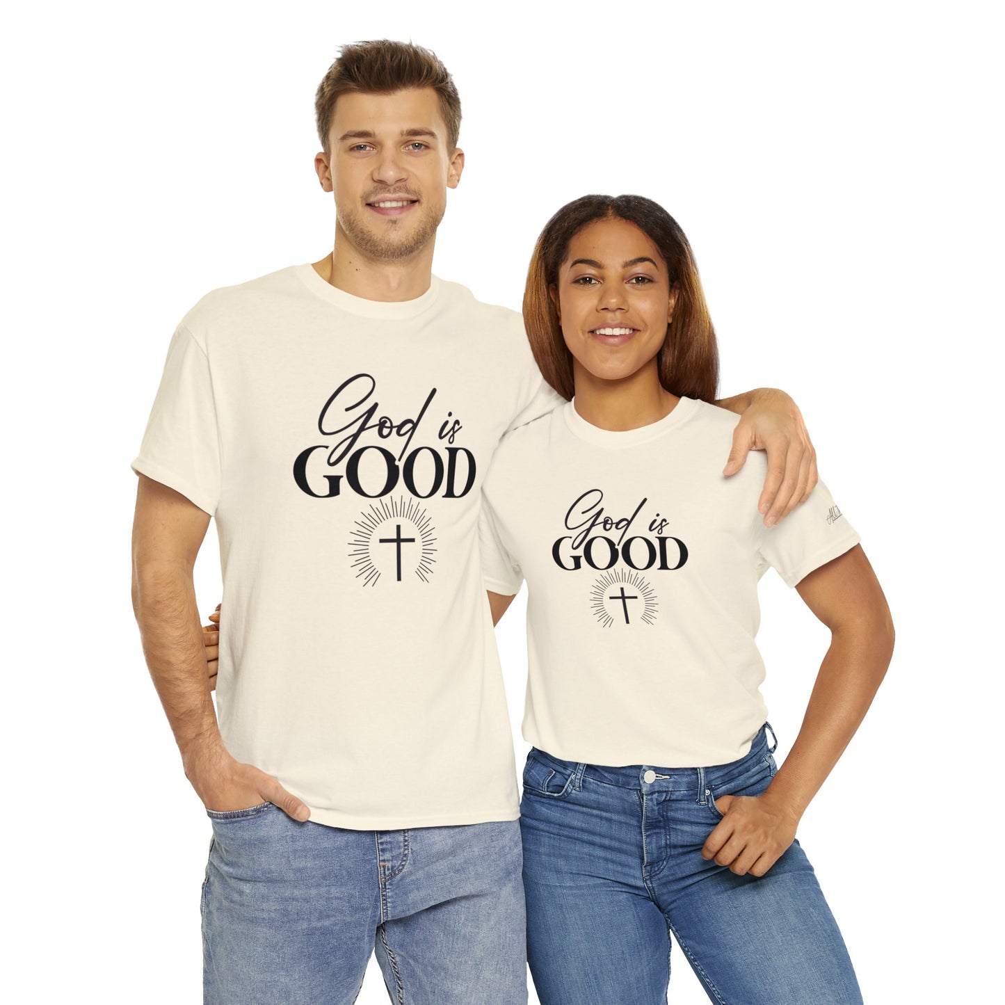 God is Good Unisex Heavy Cotton Tee