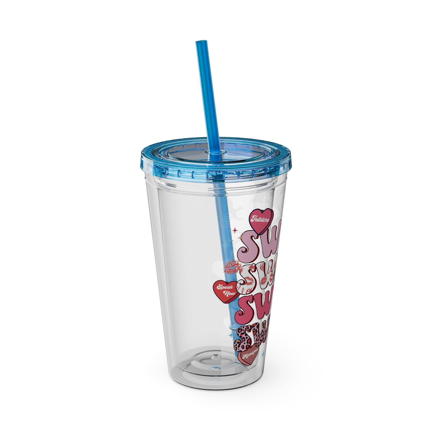 Swiftie Sunsplash Tumbler with Straw, 16oz