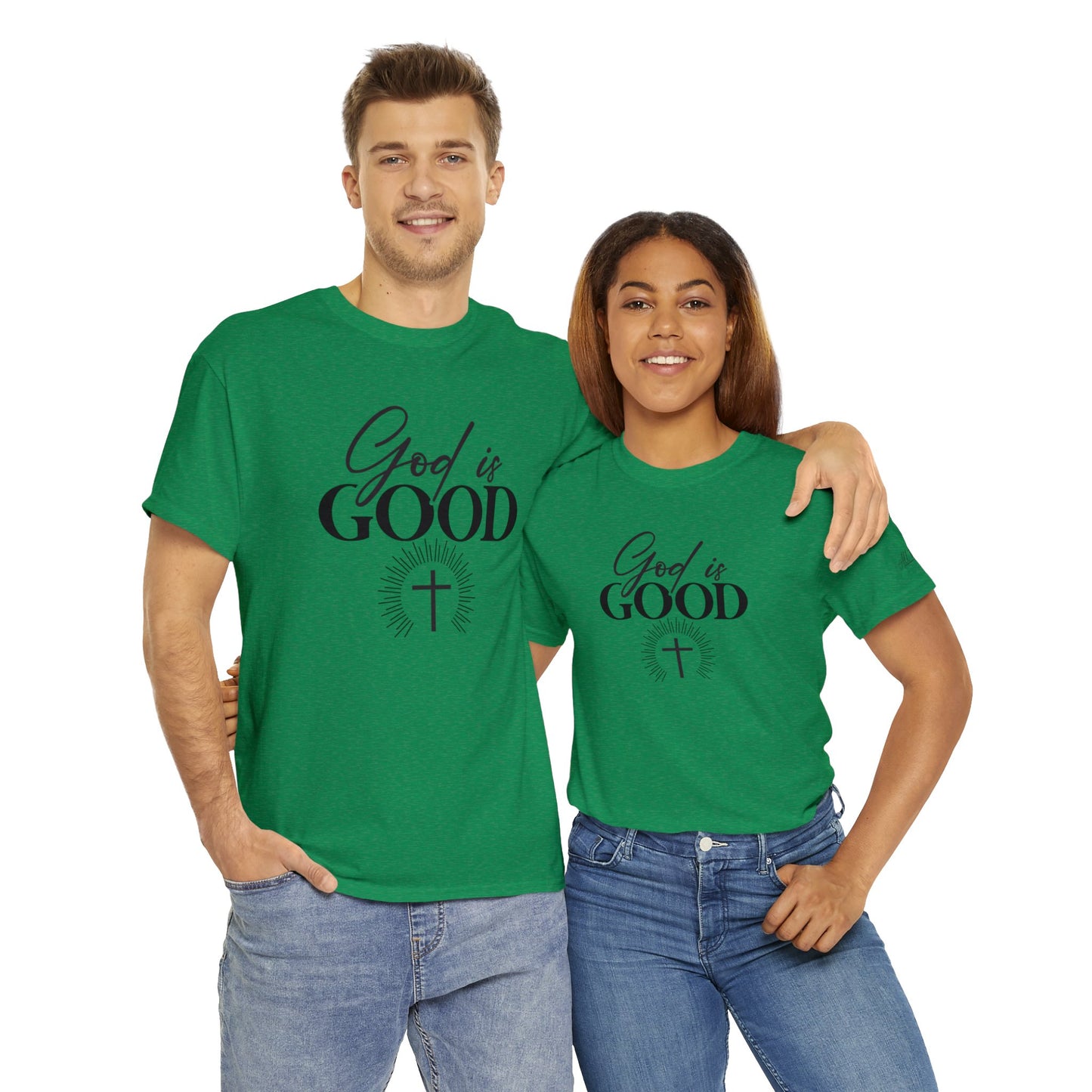 God is Good Unisex Heavy Cotton Tee