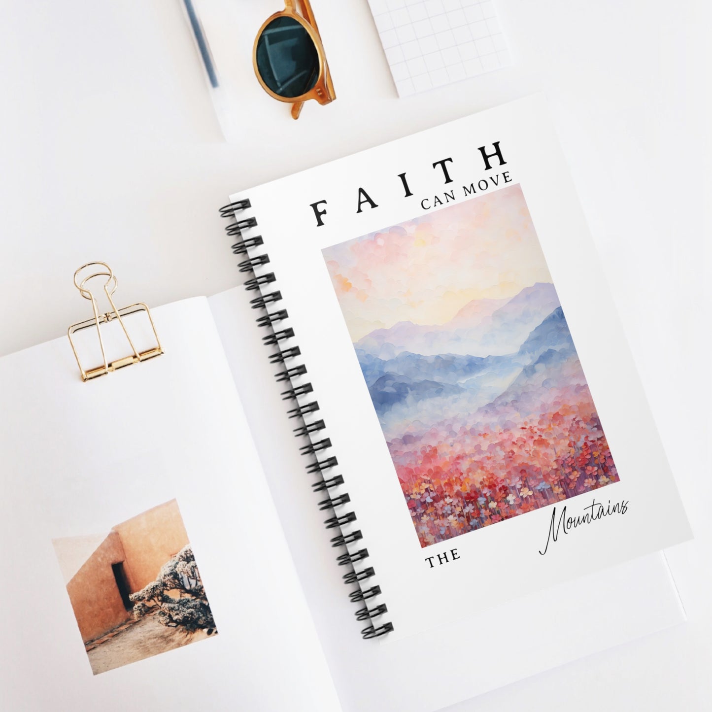 Faith Spiral Notebook - Ruled Line