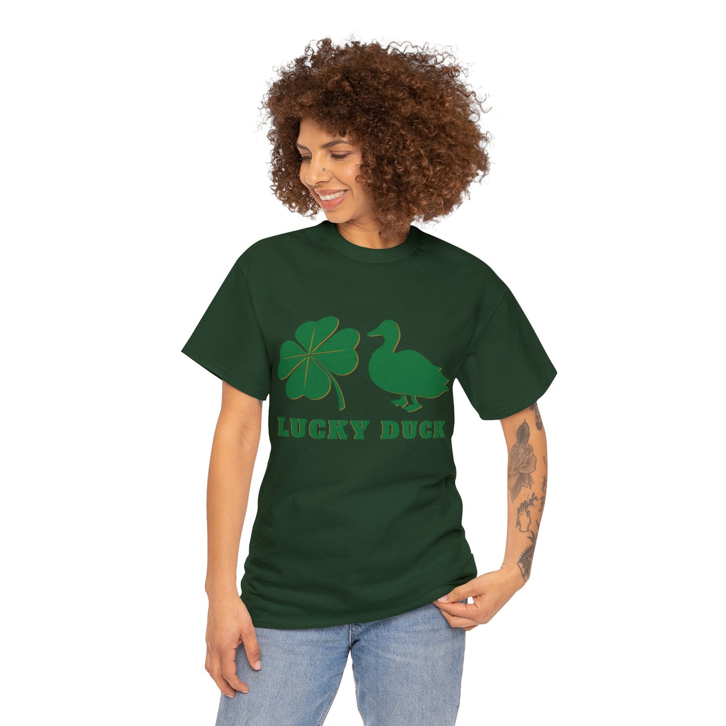 Lucky Duck Unisex Heavy Cotton Tee