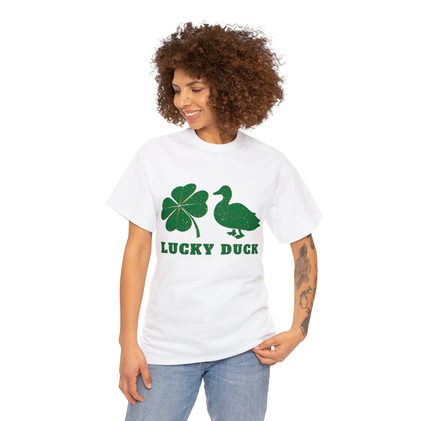 Lucky Duck Unisex Heavy Cotton Tee