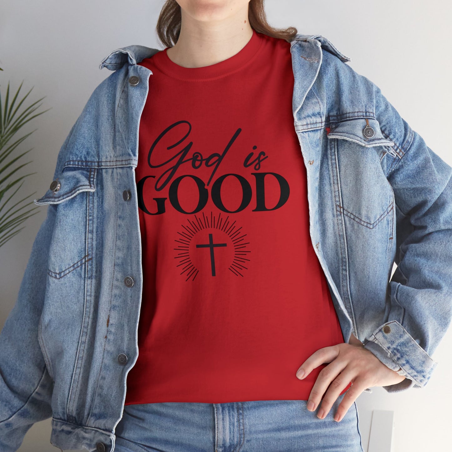 God is Good Unisex Heavy Cotton Tee