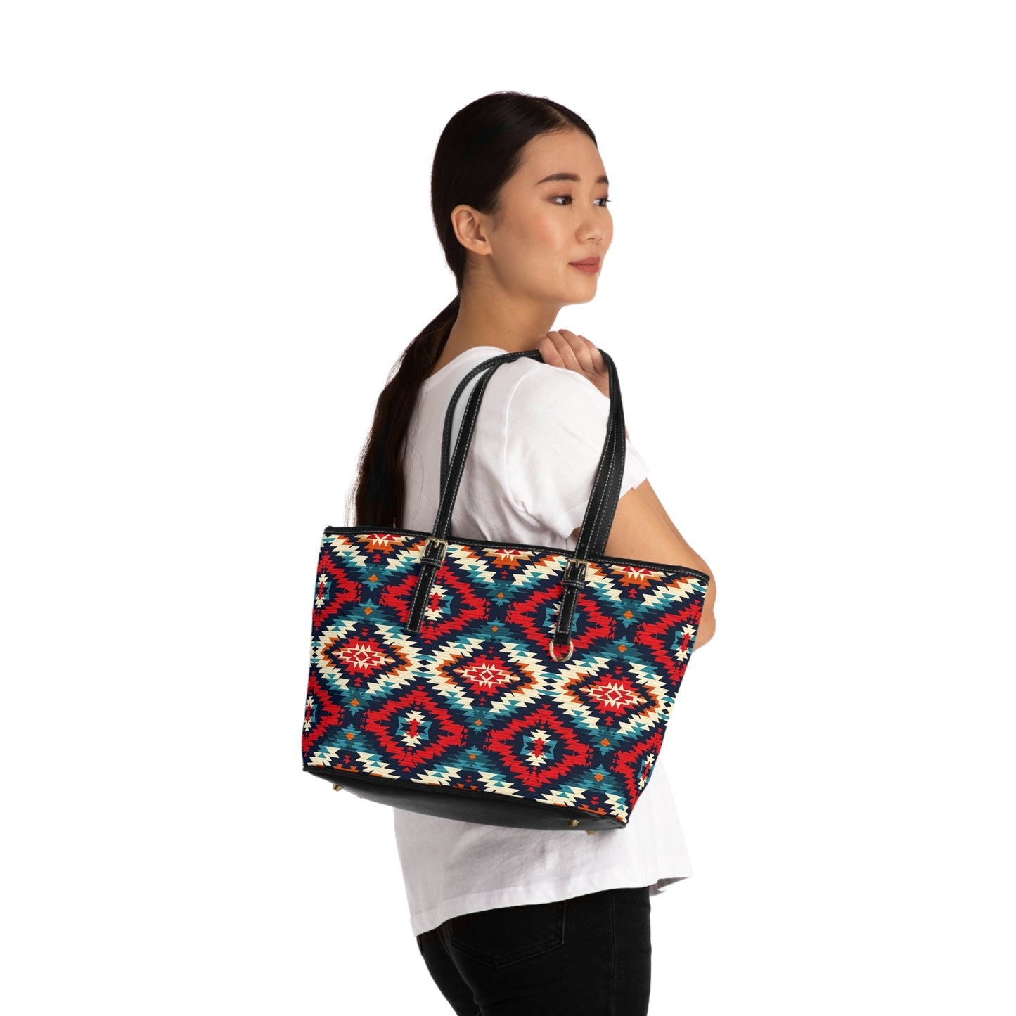 Aztec PU Leather Shoulder Bag