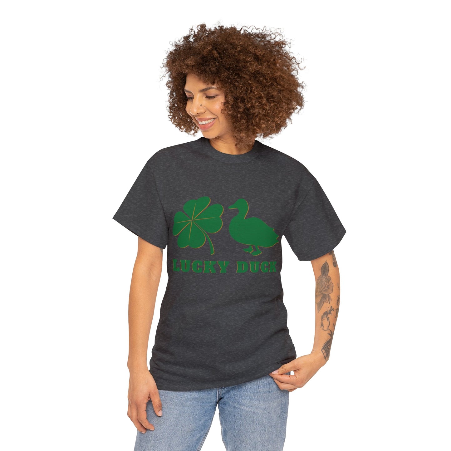 Lucky Duck Unisex Heavy Cotton Tee