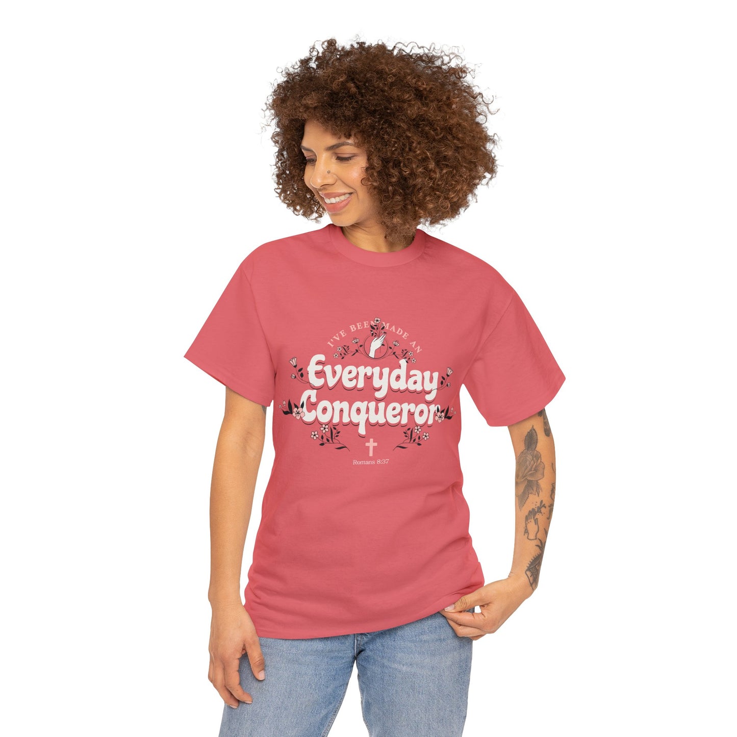 Everyday Conqueror Unisex Heavy Cotton Tee