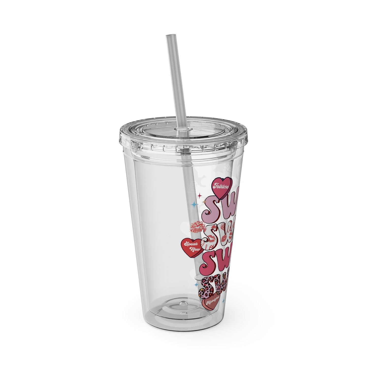 Swiftie Sunsplash Tumbler with Straw, 16oz