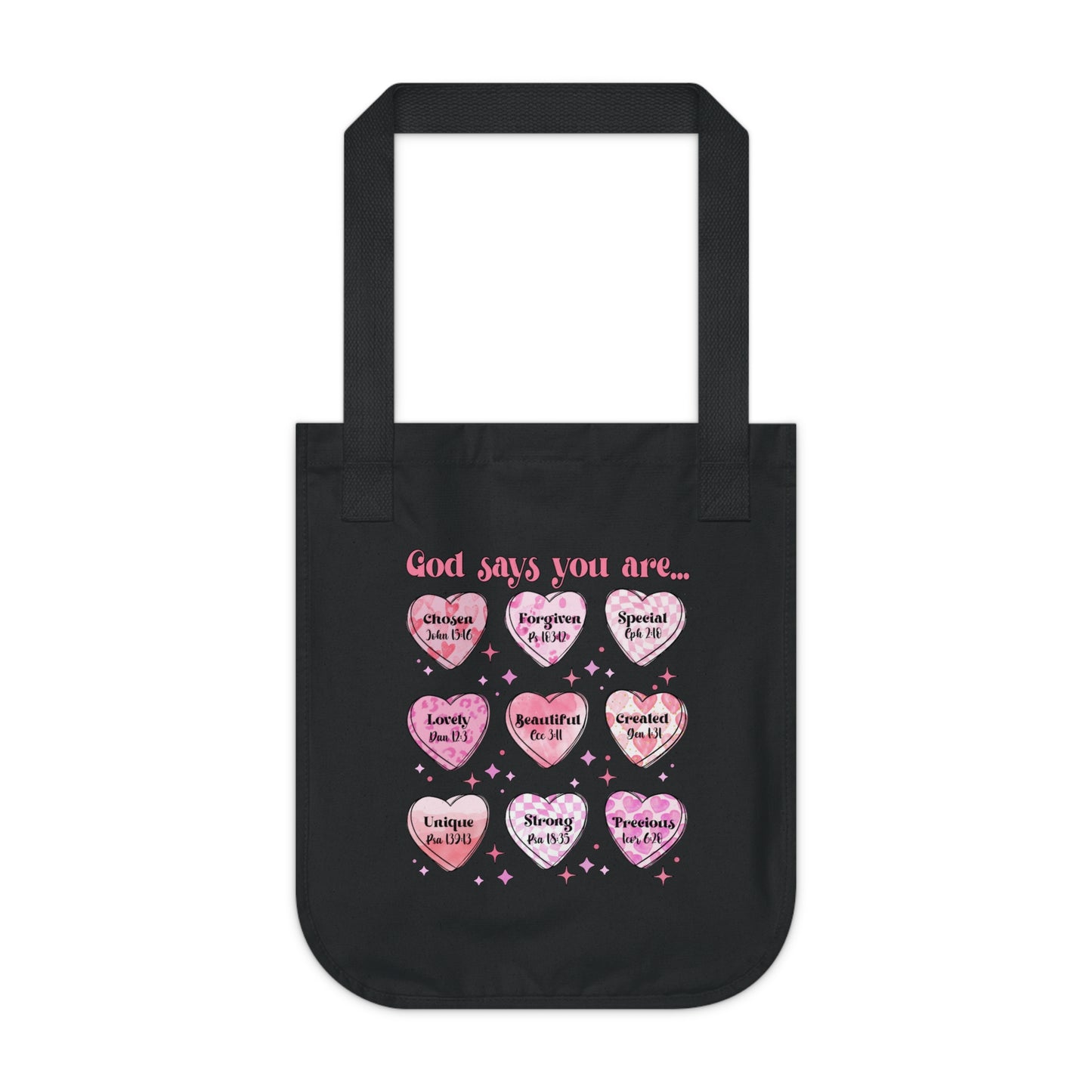 God Says Organic Canvas Tote Bag