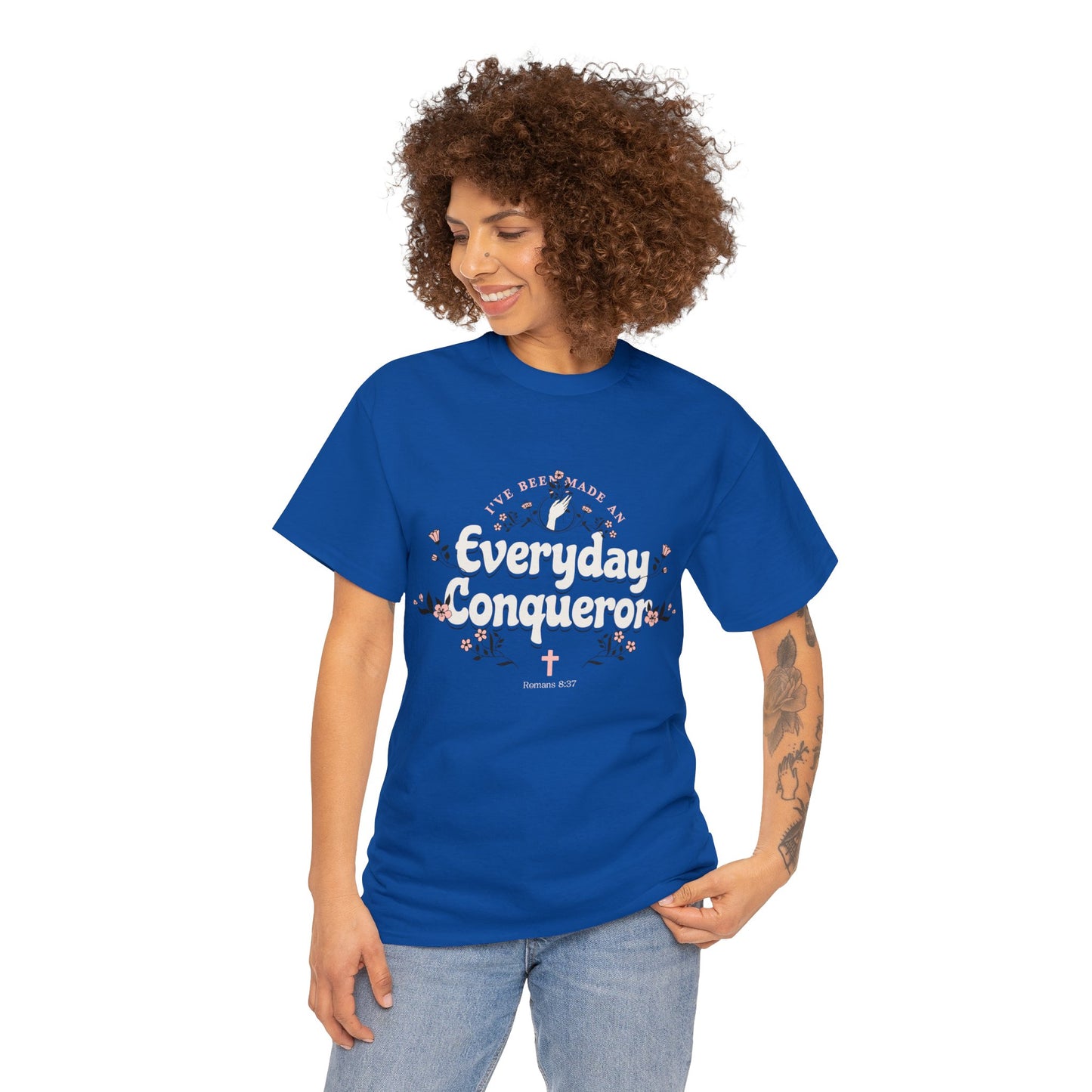 Everyday Conqueror Unisex Heavy Cotton Tee