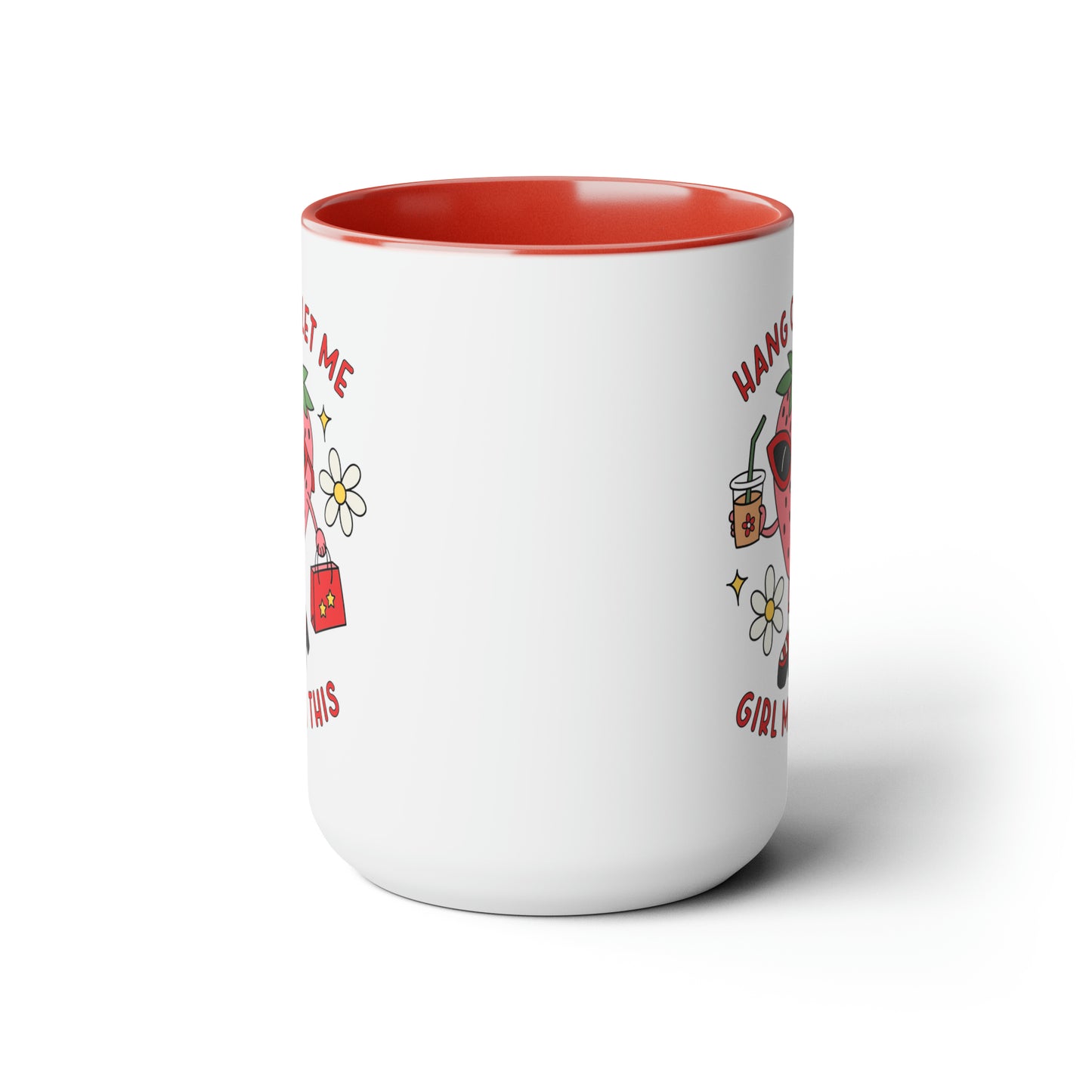 GIRL Math Two-Tone Coffee Mugs, 15oz