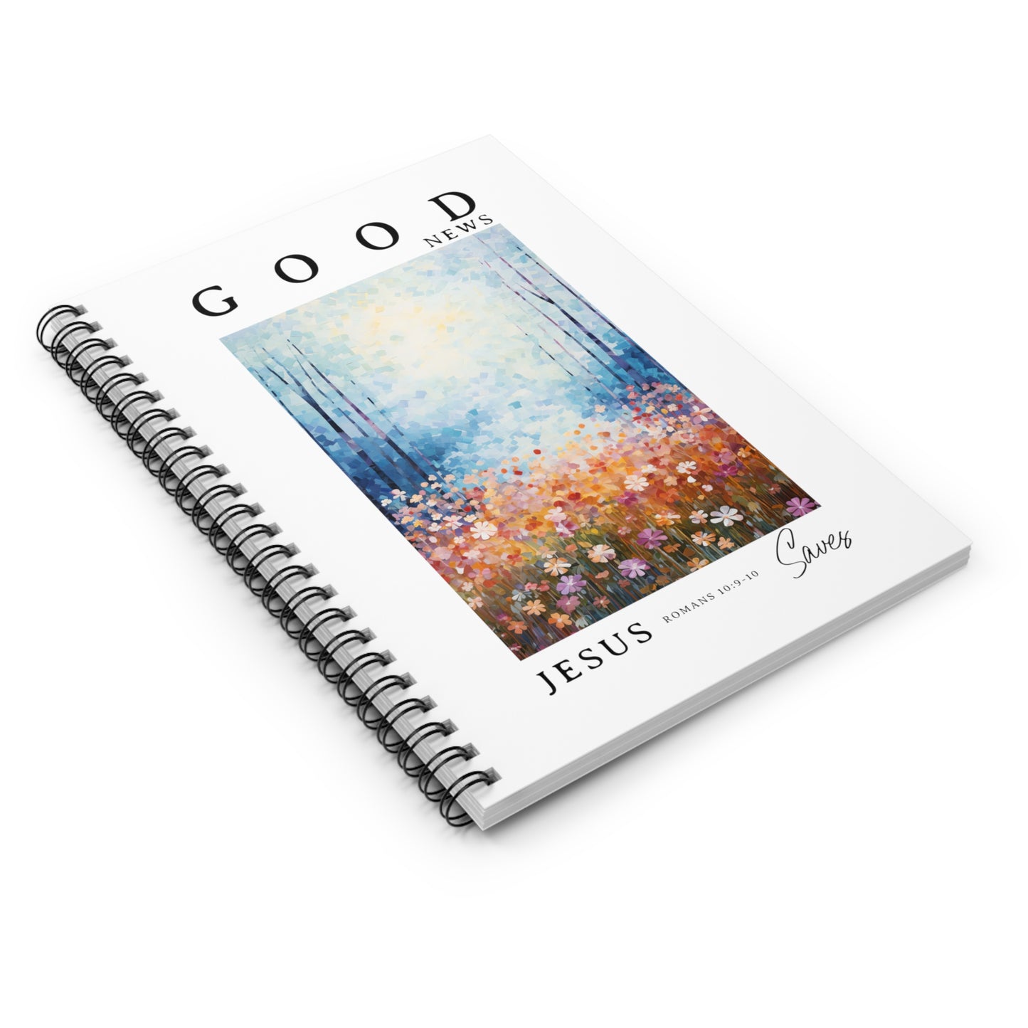 Good News Spiral Notebook - Ruled Line