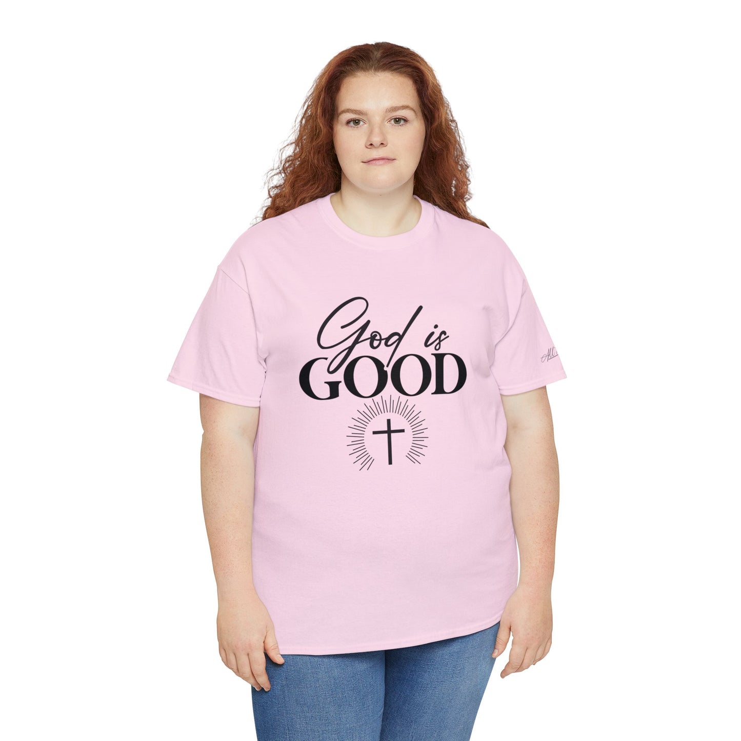 God is Good Unisex Heavy Cotton Tee