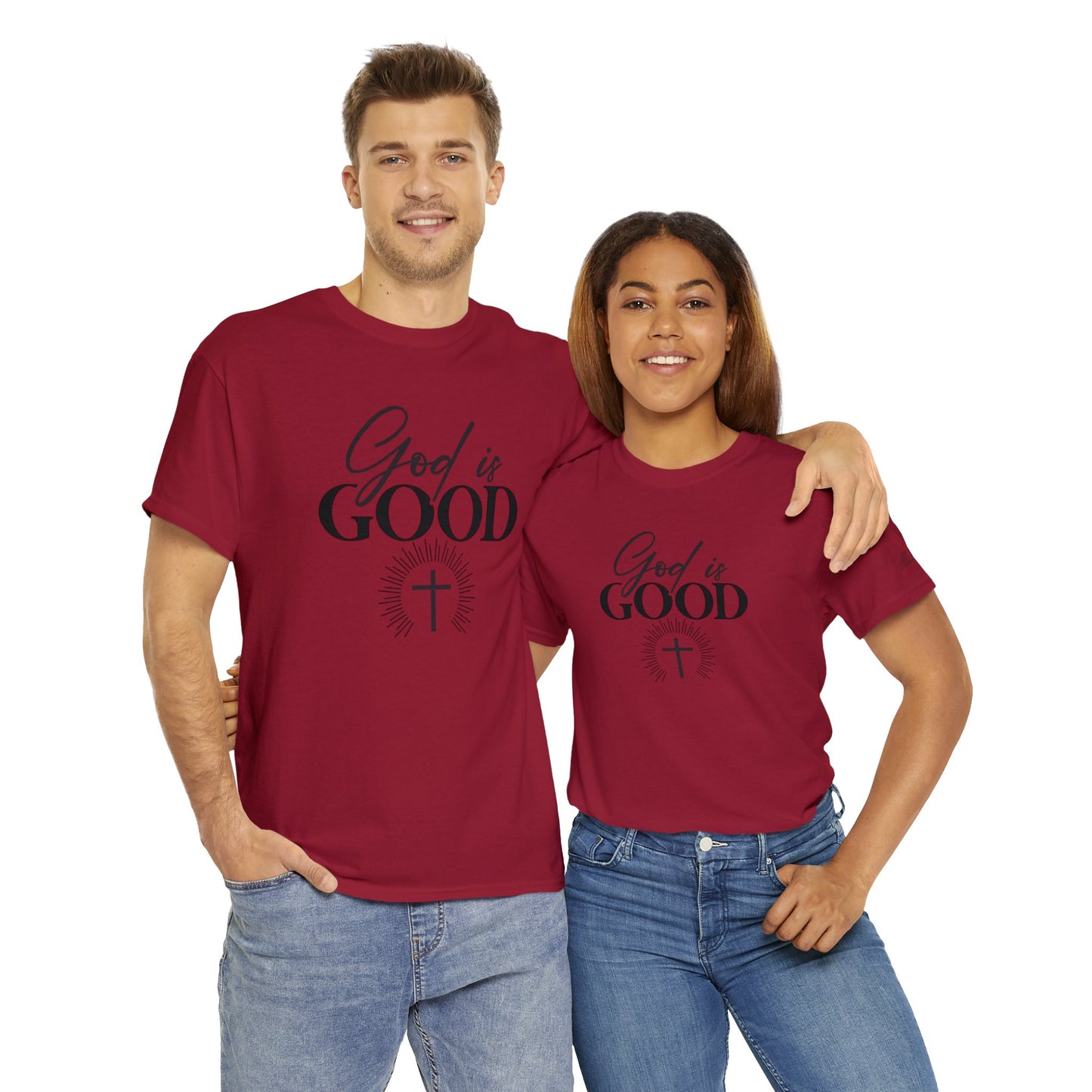 God is Good Unisex Heavy Cotton Tee