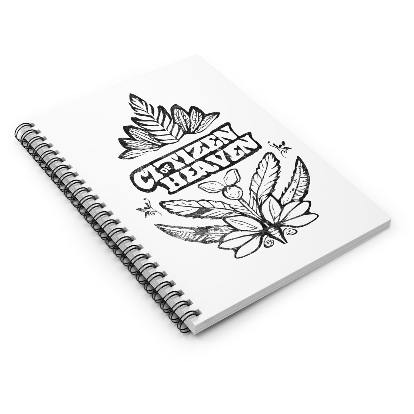 Citizen of Heaven Spiral Notebook - Ruled Line