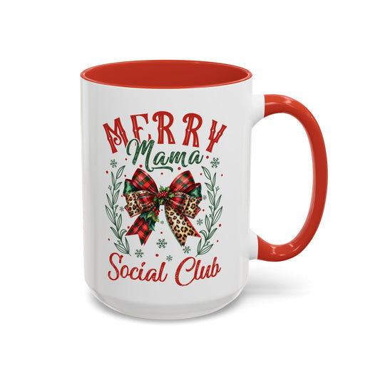 Merry Mama Accent Coffee Mug (11, 15oz)