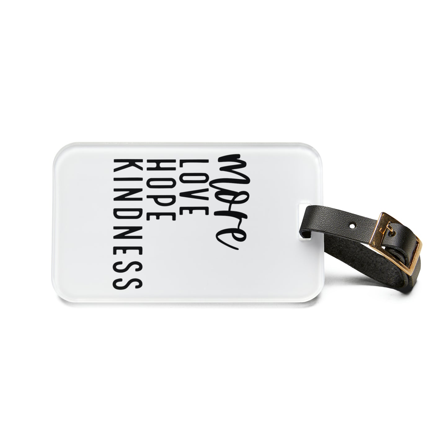 MORE Luggage Tag