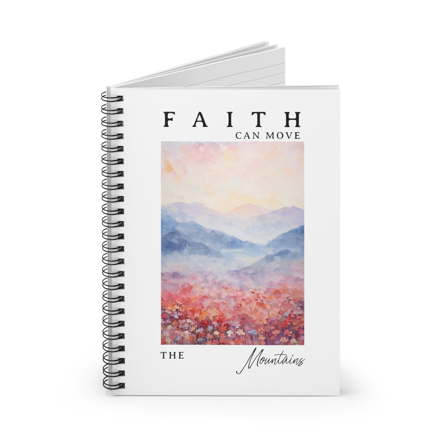 Faith Spiral Notebook - Ruled Line