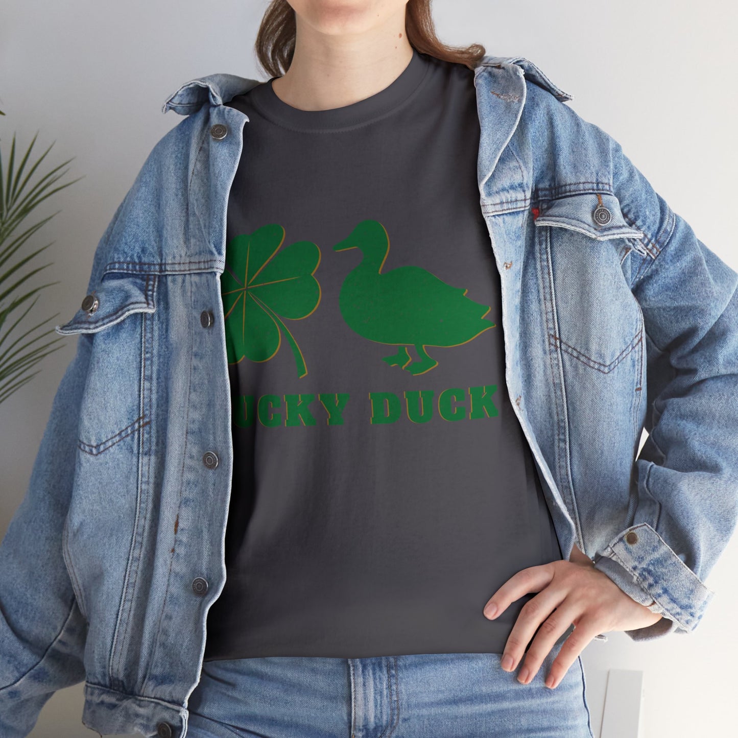 Lucky Duck Unisex Heavy Cotton Tee