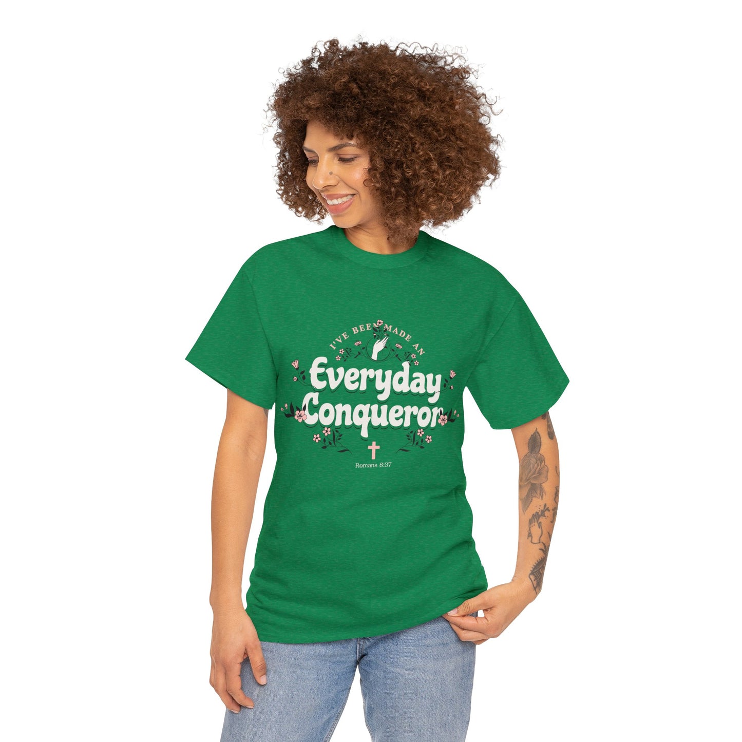 Everyday Conqueror Unisex Heavy Cotton Tee