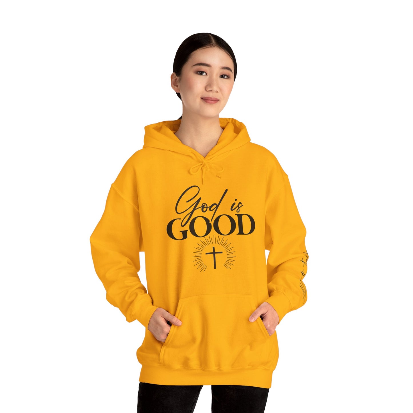 God is Good Unisex Heavy Blend™ Hooded Sweatshirt