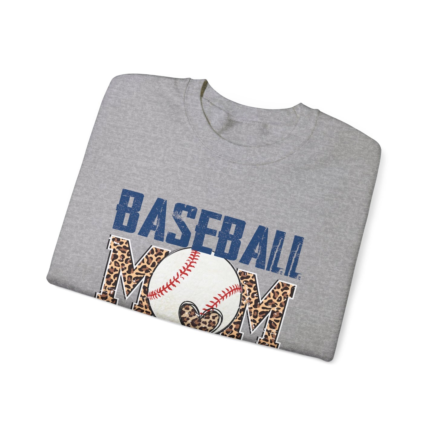 Baseball Mom Unisex Heavy Blend™ Crewneck Sweatshirt