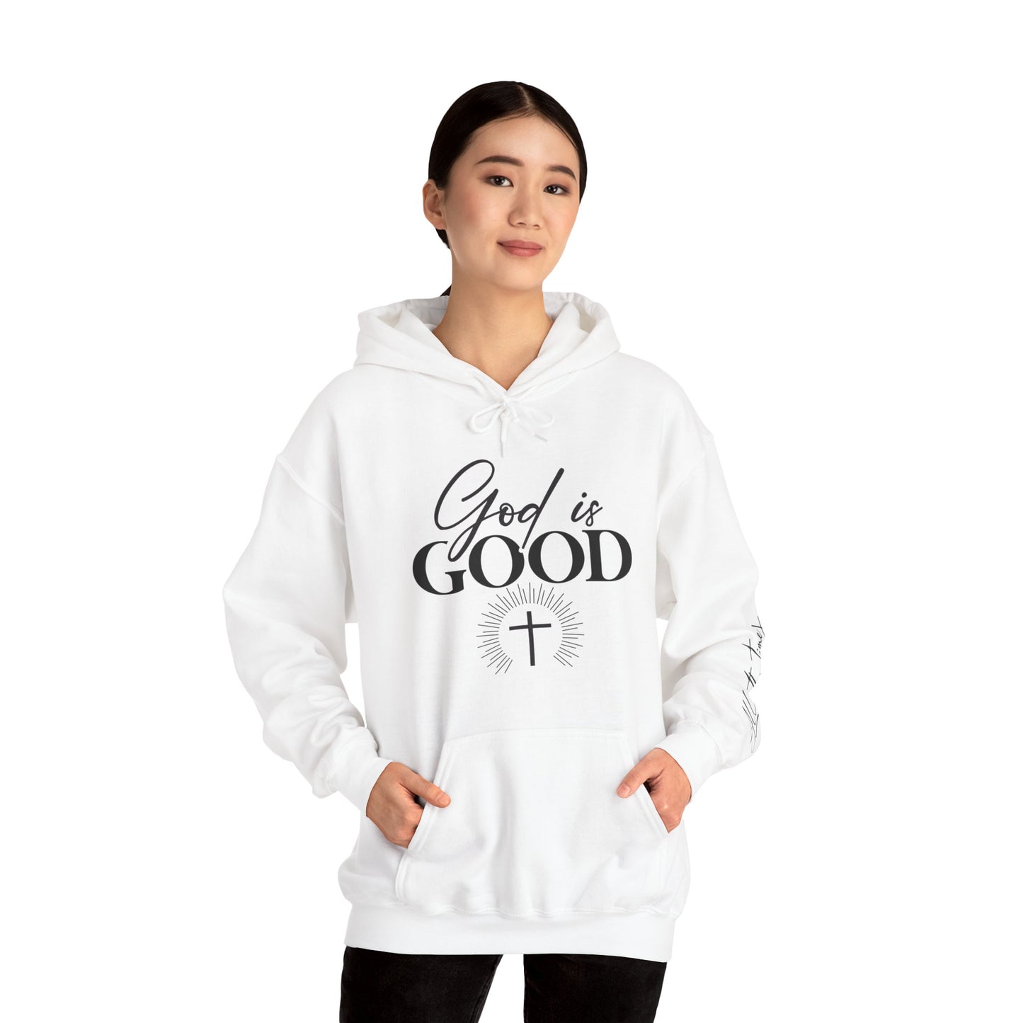 God is Good Unisex Heavy Blend™ Hooded Sweatshirt