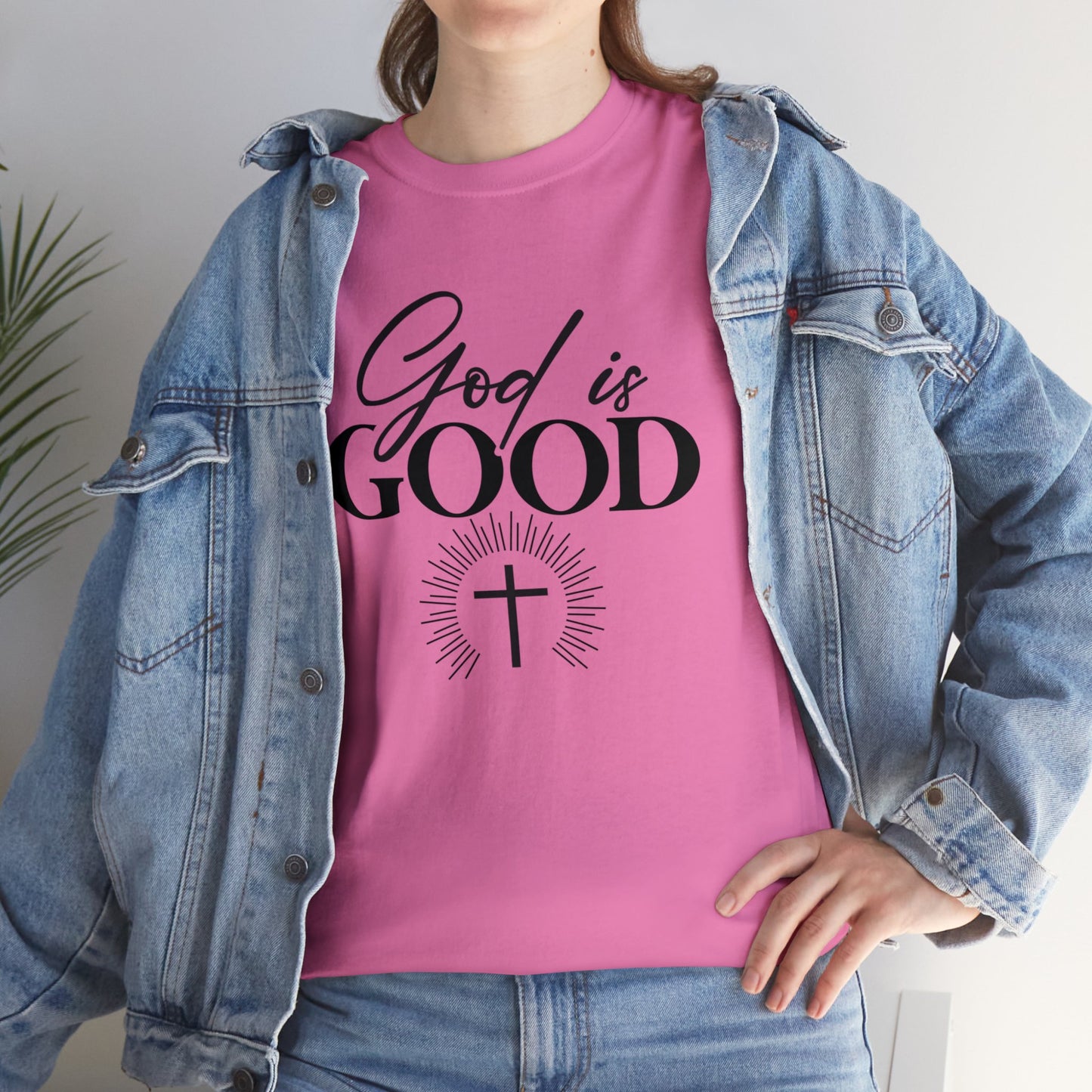 God is Good Unisex Heavy Cotton Tee