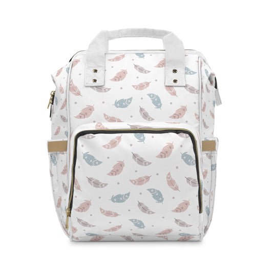 Feather Multifunctional Diaper Backpack