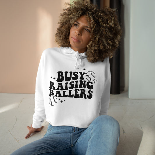 Ballers Crop Hoodie