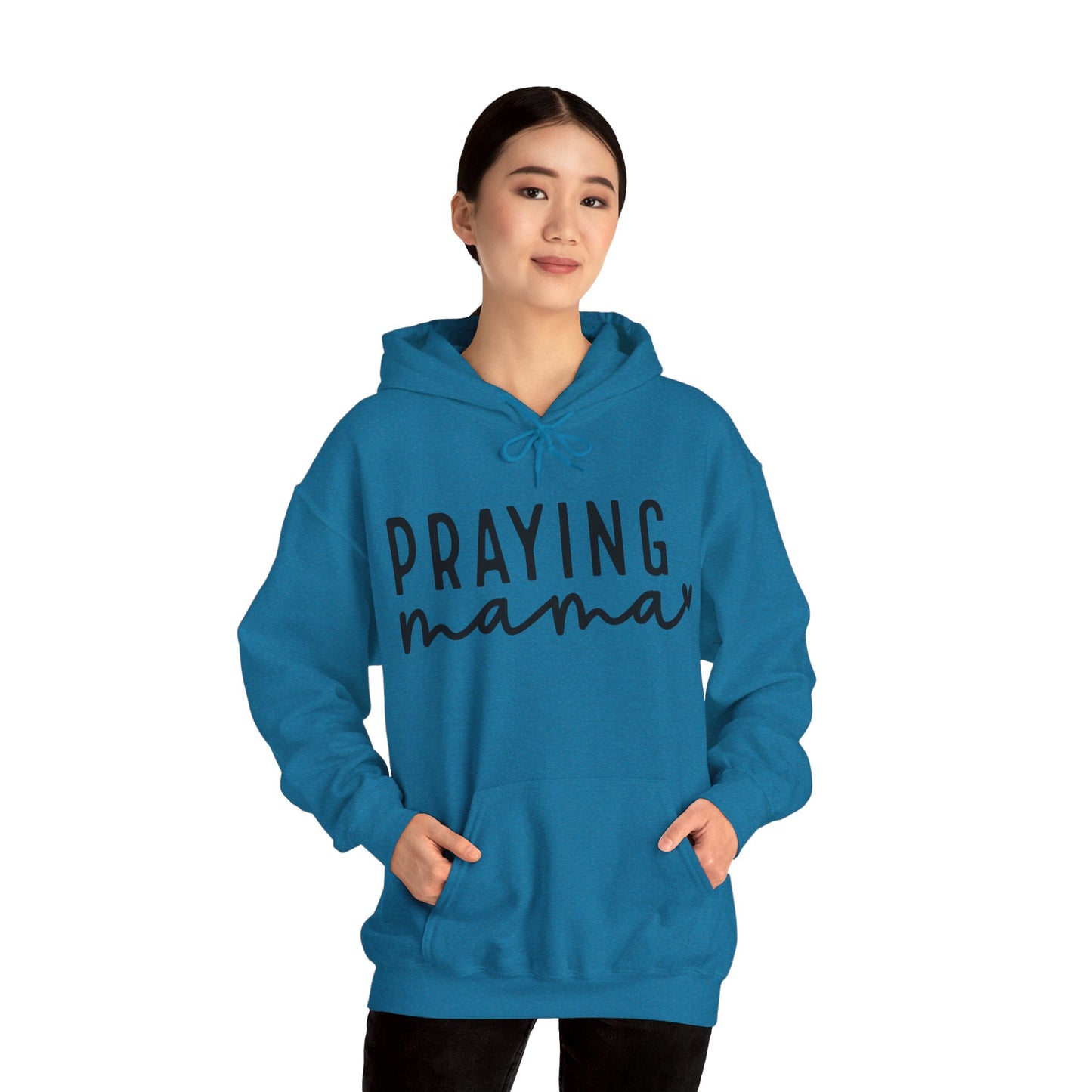 Praying Mama Unisex Heavy Blend™ Hooded Sweatshirt