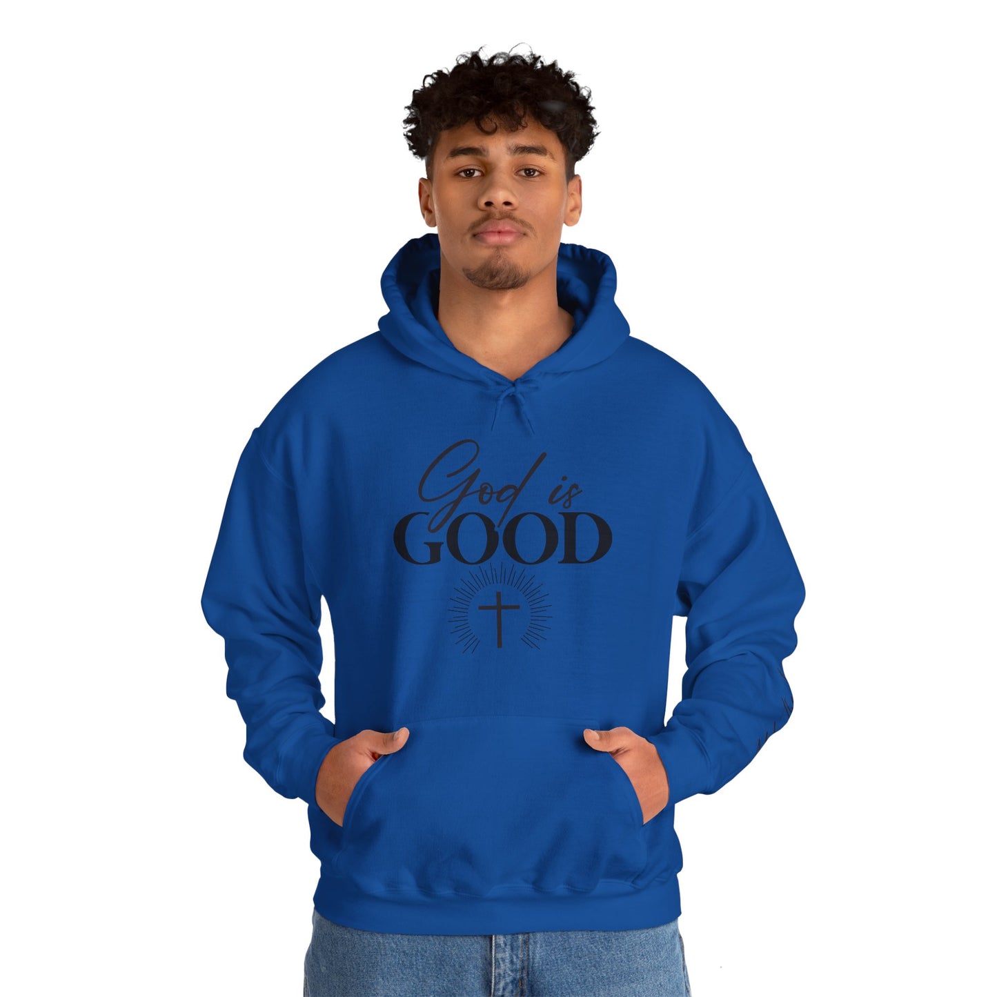 God is Good Unisex Heavy Blend™ Hooded Sweatshirt