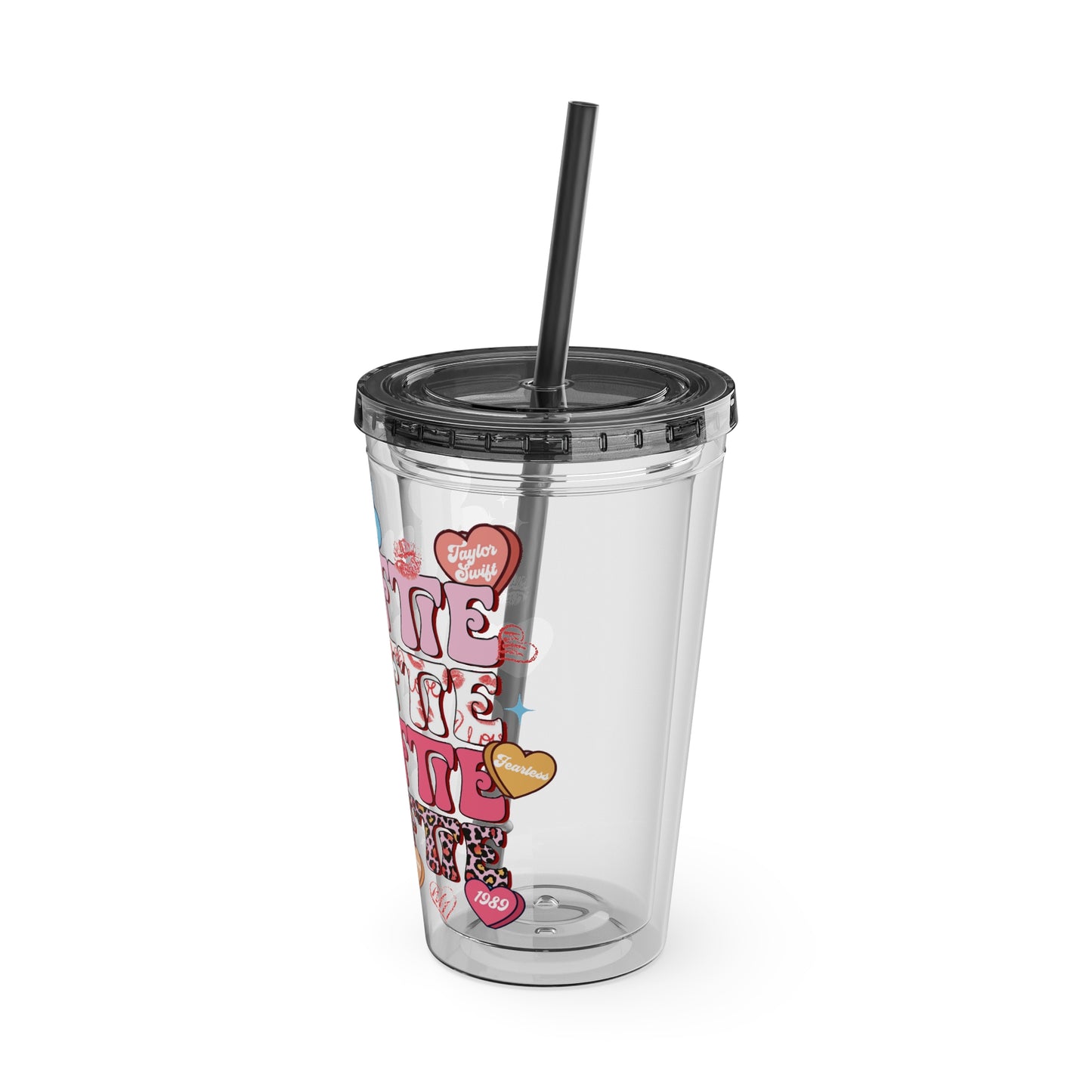 Swiftie Sunsplash Tumbler with Straw, 16oz