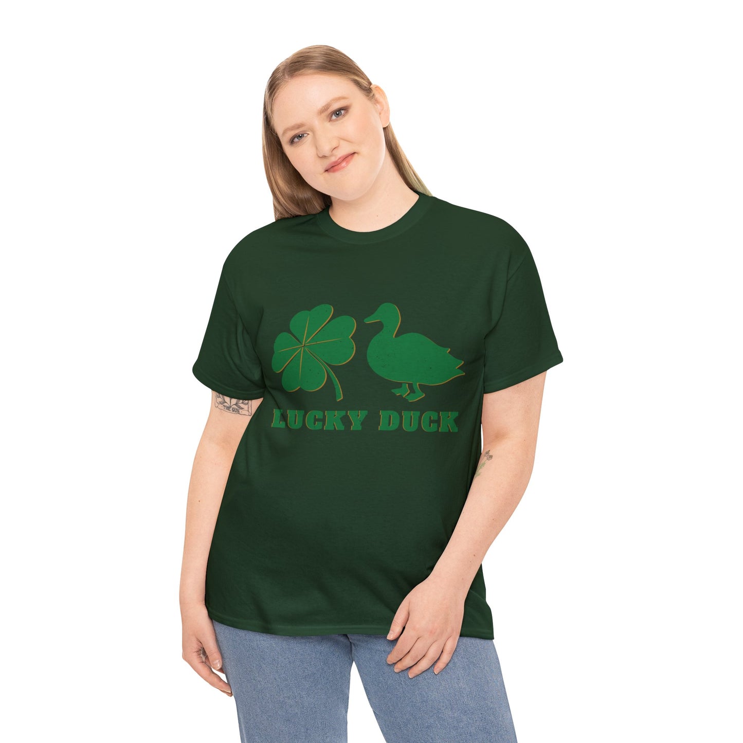 Lucky Duck Unisex Heavy Cotton Tee