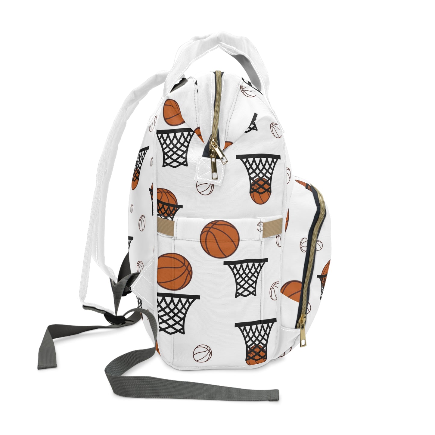 Basketball Multifunctional Diaper Backpack