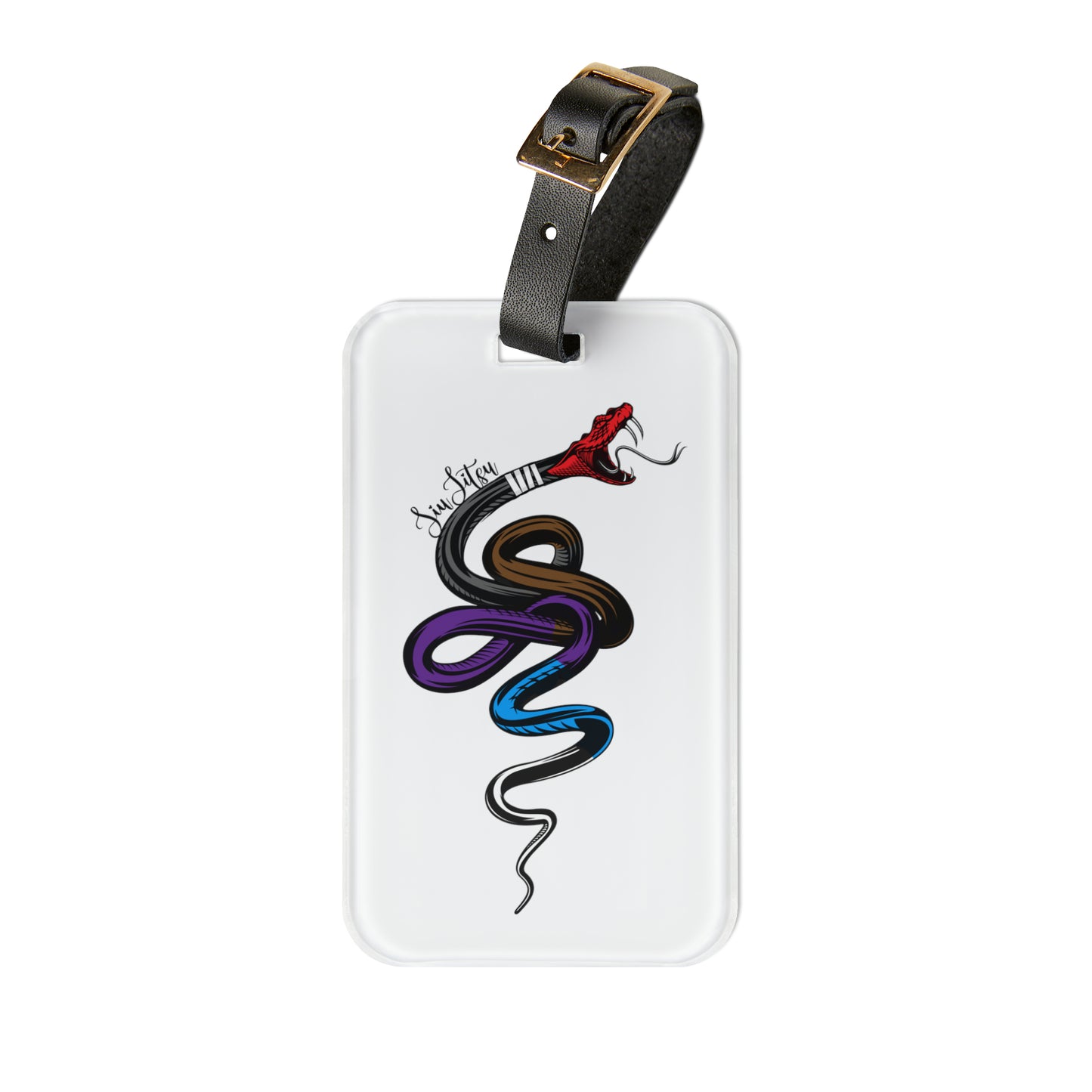 Jiu Jitsu Snake Luggage Tag