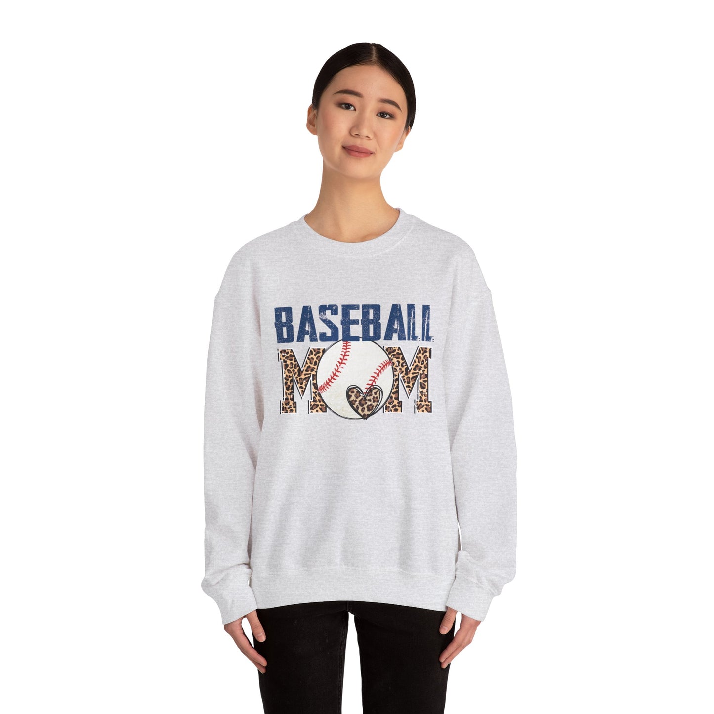 Baseball Mom Unisex Heavy Blend™ Crewneck Sweatshirt