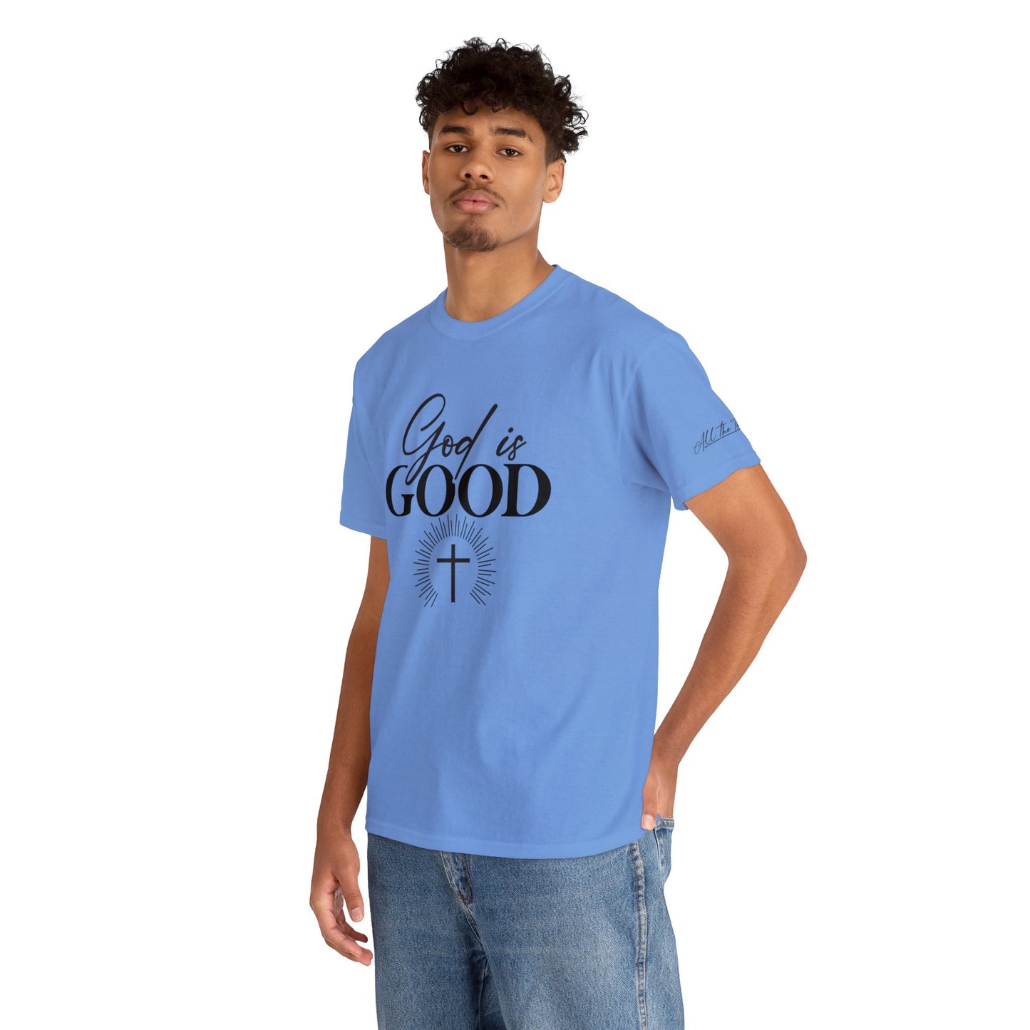 God is Good Unisex Heavy Cotton Tee