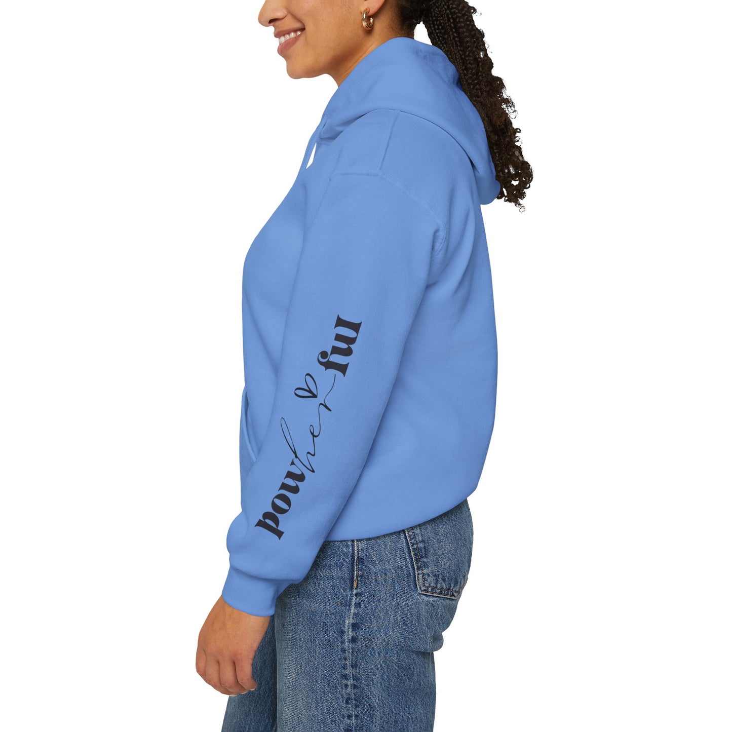 powHERful Unisex Heavy Blend™ Hooded Sweatshirt