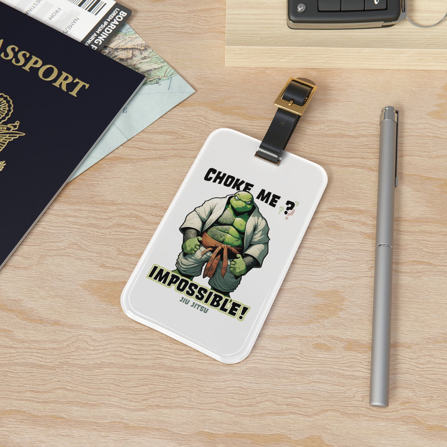 Choke Me? Impossible Luggage Tag