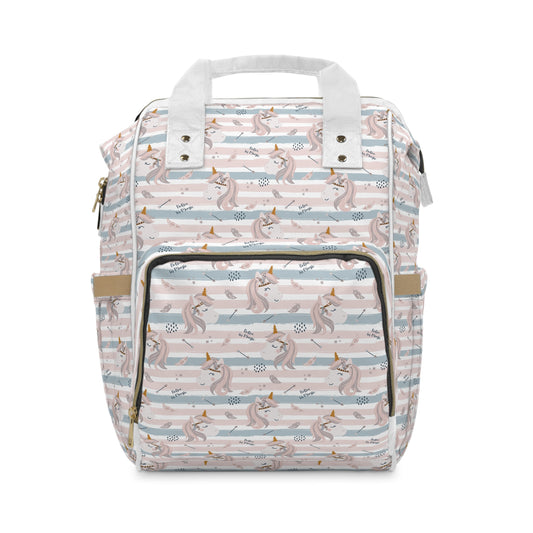 Boho Unicorn Multifunctional Diaper Backpack